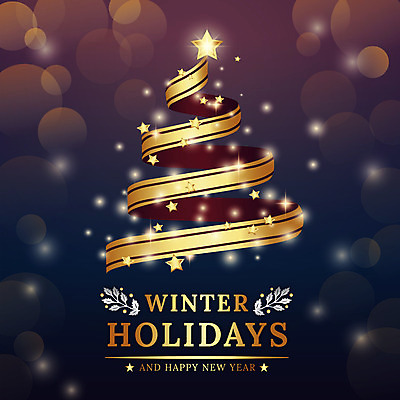 별 리본 백그라운드 크리스마스 겨울 일러스트 사람없음 빛 반짝임 크리스마스트리 금색 보케 해피뉴이어 겨울배경 국내일러스트 AI파일 자연요소 계절 기념일 컬러 모션 새해인사 파일형식 벡터