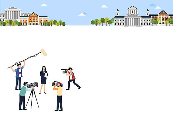 전신 여자 남자 일러스트 프레임 사람 여러명 성인 취미 카메라 촬영 기자 알림 대학교 신입생 모집 동아리 카피스페이스 국내일러스트 AI파일 직업 학생 다수 학교 전자제품 공백 파일형식 벡터