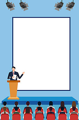 여자 남자 일러스트 청소년 조명 프레임 사람 여러명 상반신 성인 알림 신입생 교탁 모집 설명회 카피스페이스 국내일러스트 AI파일 학생 다수 공백 파일형식 벡터