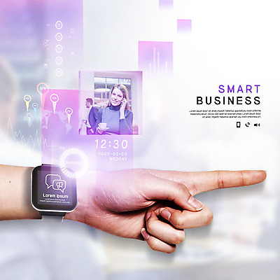 PSD 외국인 백인 편집이미지 손 여자 남자 미래 상반신 20대 성인 두명 앞모습 옆모습 신체부위 30대 디지털 보라색 가리킴 스마트 통화 홀로그램 화상통화 스마트워치 성인만 4차산업 미래산업 이미지편집 서양인 산업 뷰포인트 컬러 컨셉 모션 사람 인종 손짓 청년 장년 스마트기기 웨어러블 파일형식