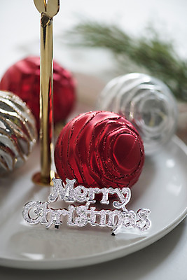 포토 JPG 스튜디오촬영 접시 잎 크리스마스 겨울 크리스마스용품 문구용품 실내 사람없음 인테리어 장식볼 감성 솔잎 국내포토 식물 식기 디자인 계절 기념일 컨셉 내부 장식 오브젝트 용품 파일형식