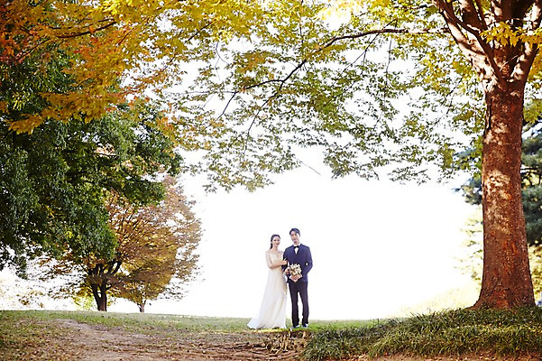 포토 JPG 주간 전신 나무 커플 여자 남자 행복 부케 웨딩드레스 결혼 단풍 사랑 서기 미소 사람 정장 턱시도 초원 20대 성인 야외 두명 앞모습 30대 팔짱 한국인 가을 예복 설레임 올림픽공원 성인만 국내포토 자연요소 식물 드레스 옷 계절 공원 감정 뷰포인트 꽃다발 잎 관계 모션 서울 표정 동양인 이벤트 청년 장년 파일형식