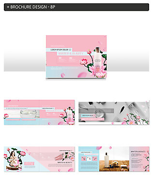 전신 템플릿 여자 꽃잎 ZIP 분홍색 겨울 연꽃 한명 사람 팜플렛 20대 성인 물 뷰티 세일 화장품 한국인 성인여자한명만 인디자인 INDD 이미지템플릿 자연요소 1 계절 꽃 컬러 동양인 청년 여자한명만 성인여자만 파일형식