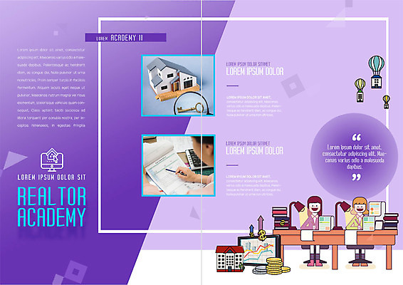 PSD 템플릿 표지디자인 북디자인 출판디자인 여자 교육 내지 리플렛 돈 북커버 비즈니스 돋보기 열쇠 부동산 주택 사람 팜플렛 상반신 성인 건물 세명 펜 모형 보라색 자료 한국인 강의 집중 책상 문서 부동산전문가 이미지템플릿 건축물 컬러 가구 컨셉 동양인 필기구 재산 전문직 파일형식