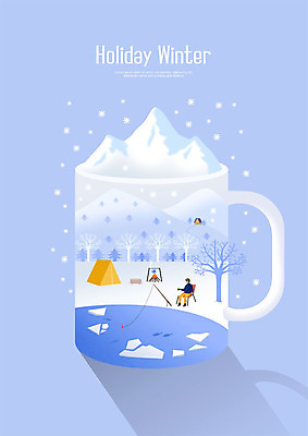 전신 PSD 남자 겨울 일러스트 낚시 휴가 휴식 산 텐트 한명 사람 앉기 성인 파란색 캠핑 눈 편안함 모닥불 즐거움 힐링 얼음낚시 빙어낚시 홀리데이 성인남자한명만 겨울캠프 국내일러스트 자연요소 1 계절 감정 컬러 컨셉 모션 불 레저 날씨 캠핑도구 감각 남자한명만 성인남자만 파일형식