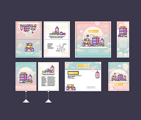 템플릿 배너템플릿 행복 선물 이벤트 사람없음 쇼핑 세트 컬러풀 꼬리표 세일 달러 현수막 향수 전단 엽서 초대장 백화점 약도 면세 소봉투 행사세트 행사템플릿 AI파일 배너 감정 컬러 지도 돈 편지봉투 카드_감사 라벨 상점 화장품 편지 홍보물 파일형식 벡터