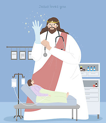 전신 여자 남자 기독교 종교 하늘색 일러스트 사람 성인 두명 치료 눕기 교회 평화 환자 예수 하나님 수술 보호 질병 링거 수술장갑 병원침대 치유 국내일러스트 AI파일 장갑 컨셉 의학 의료기기 종교건축 모션 건물 파란색 침대 신_종교 파일형식 벡터