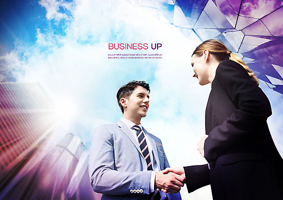 PSD 서양인 외국인 편집이미지 여자 남자 로우앵글 비즈니스 하늘 악수 미소 사람 정장 빌딩 상반신 20대 성인 두명 옆모습 컬러풀 도시 작업 직장인 시작 성인만 카피스페이스 이미지편집 직업 옷 뷰포인트 컬러 표정 인종 손짓 청년 건물 공백 파일형식