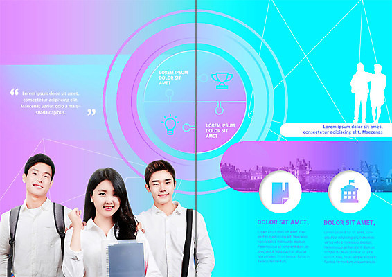 PSD 템플릿 표지디자인 북디자인 출판디자인 여자 교육 남자 내지 리플렛 대학생 북커버 전구 미소 사람 팜플렛 상반신 20대 청년 건물 세명 파란색 보라색 파이팅 한국인 정보 졸업장 트로피 입학 대학교 박람회 성인만 이미지템플릿 학생 건축물 컬러 졸업 학교 모션 표정 동양인 성인 상_우승 파일형식