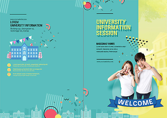 PSD 템플릿 표지디자인 북디자인 커플 출판디자인 여자 교육 표지 남자 리플렛 대학생 북커버 서기 미소 사람 손짓 빌딩 팜플렛 상반신 20대 청년 두명 건물 하이앵글 노란색 다정 외침 한국인 정보 즐거움 입학 대학교 환영 가랜드 민트색 박람회 성인만 이미지템플릿 학생 건축물 감정 뷰포인트 컬러 컨셉 학교 관계 모션 표정 동양인 성인 소리 파티용품 파일형식