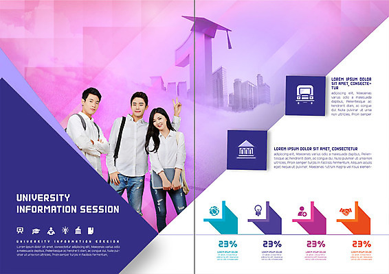 PSD 템플릿 표지디자인 북디자인 출판디자인 여자 교육 남자 내지 리플렛 대학생 북커버 학사모 그래프 미소 사람 팜플렛 상반신 20대 청년 책 세명 보라색 한국인 정보 스쿨버스 입학 대학교 넘버원 브이 박람회 성인만 이미지템플릿 모자_잡화 학생 컬러 졸업 학교 버스 표정 동양인 손짓 성인 파일형식