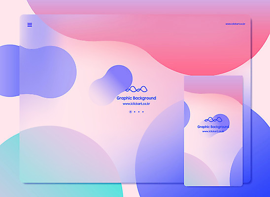 도형 분홍색 백그라운드 곡선 일러스트 모바일 사람없음 컬러풀 유행 보라색 원형 그라데이션 국내일러스트 AI파일 선 컬러 파일형식 벡터