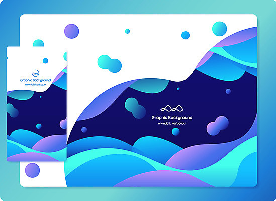 도형 물결 백그라운드 곡선 일러스트 모바일 사람없음 파란색 컬러풀 유행 원형 그라데이션 국내일러스트 AI파일 선 컬러 파일형식 벡터