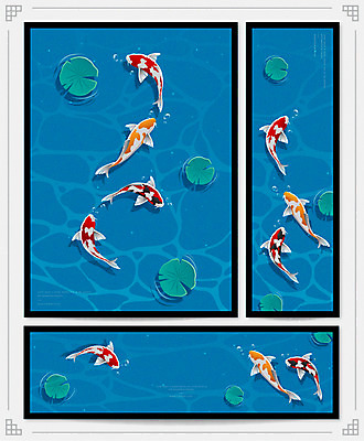 템플릿 배너템플릿 가로배너 포스터 세로배너 물결 무늬 근하신년 새해 어류 사람없음 물 파란색 수영 현수막 연못 화려 연잎 공기방울 지느러미 잉어 비단잉어 포스터템플릿 AI파일 자연요소 배너 컬러 컨셉 잎 가로 세로 수중동물 수상스포츠 민물고기 파일형식 벡터