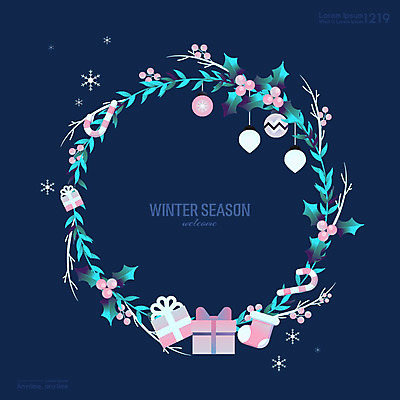 열매 잎 겨울 일러스트 전구 프레임 선물 사람없음 장식 선물상자 빛 상자 컬러풀 나뭇가지 눈 눈송이 크리스마스양말 크리스마스지팡이 오너먼트 국내일러스트 AI파일 자연요소 나무 식물 계절 컬러 크리스마스장식 지팡이 날씨 양말 눈_날씨 파일형식 벡터