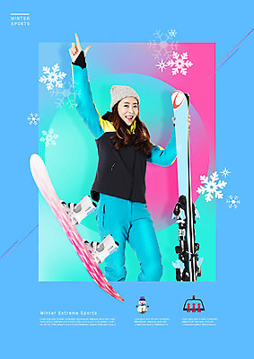 PSD 편집이미지 여자 겨울 스키 겨울스포츠 한명 미소 사람 상반신 성인 앞모습 30대 파란색 손들기 한국인 스노우보드 눈송이 즐거움 지오메트릭 성인여자한명만 카피스페이스 이미지편집 1 계절 감정 스포츠 뷰포인트 컬러 모션 눈_날씨 표정 동양인 장년 공백 보드_스포츠 여자한명만 성인여자만 파일형식