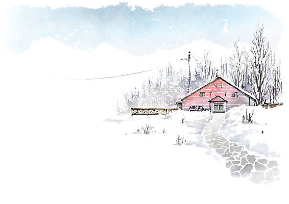 PSD 나무 길 겨울 일러스트 캘리그라피 붓터치 산 주택 풍경 초원 사람없음 울타리 설원 고요 눈 숲 전봇대 번짐 전원주택 겨울풍경 국내일러스트 자연요소 식물 계절 공공시설 날씨 눈_날씨 건물 담장 파일형식 효과