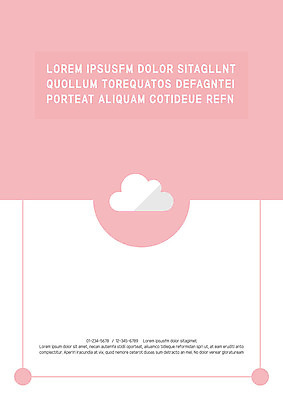 구름 템플릿 표지 분홍색 날씨 사람없음 원형 프레젠테이션 문서템플릿 서식 문서 제안서 이미지템플릿 AI파일 자연요소 도형 컬러 파일형식 벡터