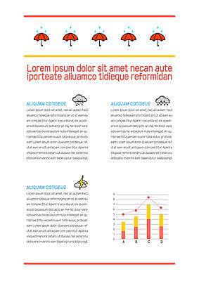 템플릿 내지 우산 그래프 날씨 사람없음 눈 비 번개 빗방울 프레젠테이션 문서템플릿 먹구름 서식 문서 제안서 이미지템플릿 AI파일 자연요소 비_날씨 파일형식 벡터 구름_자연