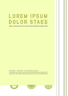 템플릿 표지 선 오렌지 과일 수박 사람없음 연두색 프레젠테이션 문서템플릿 서식 문서 제안서 이미지템플릿 AI파일 초록색 파일형식 벡터