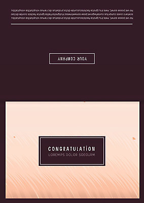 템플릿 선 무늬 카드템플릿 사람없음 갈색 사각형 축하카드 이미지템플릿 AI파일 카드프레임 도형 컬러 카드_감사 프레임 파일형식 벡터