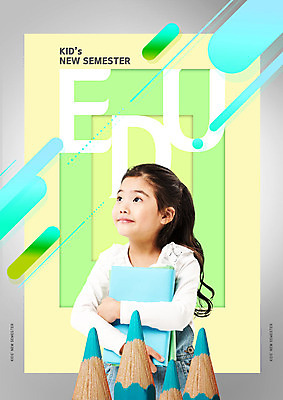 PSD 편집이미지 응시 여자 어린이교육 교육 어린이 색연필 한명 들기 상반신 앞모습 책 컬러풀 한국인 신학기 소녀한명만 이미지편집 1 시선 뷰포인트 컬러 모션 학용품 사람 동양인 여자한명만 소녀만 파일형식