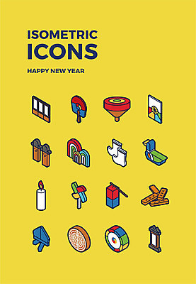 아이콘 전통 행복 초 새해 사람없음 세트 노란색 전통문양 부채 윷놀이 바람개비 북 연 청사초롱 병풍 해피뉴이어 팽이 전통부채 청둥오리 아이소메트릭 덧신 정승 2D아이콘 AI파일 문양 감정 컬러 신발 타악기 오리 놀이용품 전통놀이 새해인사 초롱 파일형식 벡터