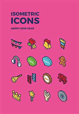 아이콘 손 행복 별 리본 분홍색 왕관 새해 폭죽 사람없음 세트 파티 쿠키 헤드폰 종 CD 나팔 해피뉴이어 풍선 실로폰 아이소메트릭 가랜드 2019년 2D아이콘 AI파일 자연요소 감정 악기 컬러 음향기기 디저트 타악기 이벤트 신체부위 새해인사 연도 파티용품 파일형식 벡터