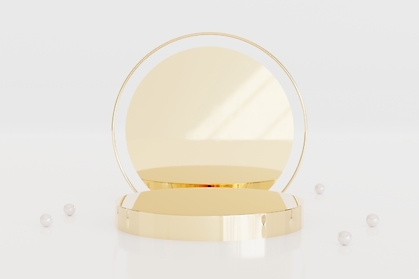 포토 JPG 해외이미지 백그라운드 일러스트 추상 사람없음 내부 빛 3D 거울 원형 발표 황금 상품 받침대 만들기 지휘대 해외일러스트 도형 무늬 모션 디지털합성 파일형식 이미지허브