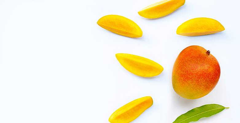 포토 JPG 해외이미지 잎 단면 실내 사람없음 열대과일 흰배경 슬라이스 망고 과일조각 카피스페이스 애플망고 해외포토 식물 조각 백그라운드 과일 내부 공백 흰색 파일형식 이미지허브