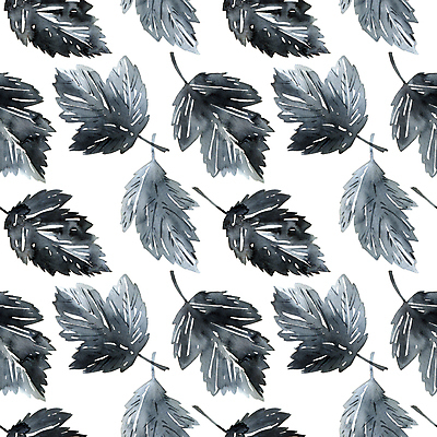JPG 해외이미지 디자인 백그라운드 잎 패턴 일러스트 수채화 사람없음 패턴백그라운드 번짐 해외일러스트 식물 무늬 파일형식 효과 이미지허브