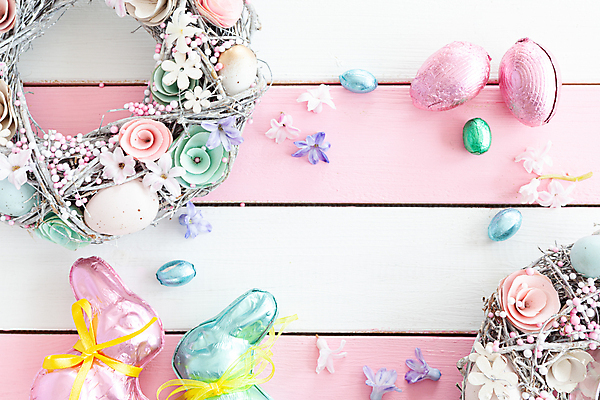 포토 JPG 해외이미지 꽃 분홍색 꽃무늬 봄꽃 사람없음 목재 장식 가로 컬러풀 화환 봄 토끼 부활절계란 히아신스 카피스페이스 해외포토 나무 식물 계절 컬러 무늬 재료 포유류 부활절 반려동물 계란 공백 파일형식 이미지허브