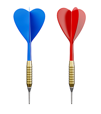 포토 JPG 해외이미지 스포츠 백그라운드 2 일러스트 화살 사람없음 빨간색 파란색 3D 경쟁 게임 흰색 다트 흰배경 만들기 고립 해외일러스트 컬러 컨셉 모션 놀이 디지털합성 파일형식 이미지허브
