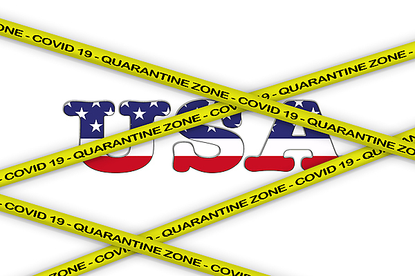 포토 JPG 해외이미지 배너 컨셉 일러스트 건강 경고 안전 사람없음 경제 노란색 미국 깃발 환경오염 바이러스 보호 질병 위험 감염 경보 위기 전염병 코로나바이러스 해외일러스트 컬러 북아메리카 의학 파일형식 이미지허브