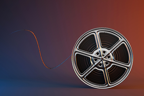 포토 JPG 해외이미지 실내 사람없음 3D 필름 영화 파란배경 그라데이션 빨간배경 영화소품 해외포토 백그라운드 문화예술 내부 빨간색 파란색 디지털합성 오브젝트 파일형식 이미지허브