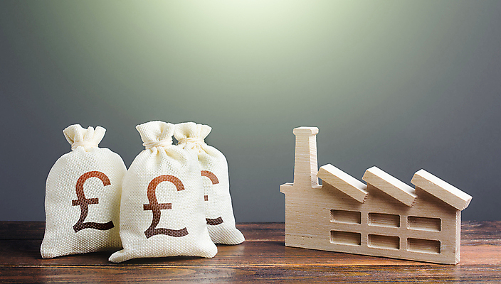 포토 JPG 해외이미지 산업 컨셉 돈 공장 회색배경 사람없음 건물 경제 돈자루 건축모형 파운드 가치 수입 해외포토 건축물 백그라운드 공업 모형 회색 재산 파일형식 이미지허브