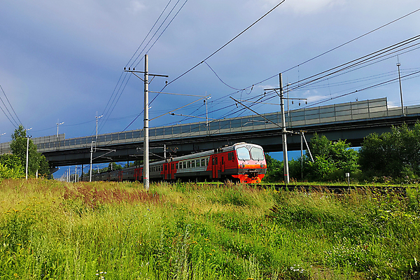 포토 JPG 해외이미지 주간 하늘 풍경 사람없음 야외 기차 풀 전봇대 흐림 해외포토 자연요소 식물 공공시설 육상교통 날씨 대중교통 파일형식 이미지허브