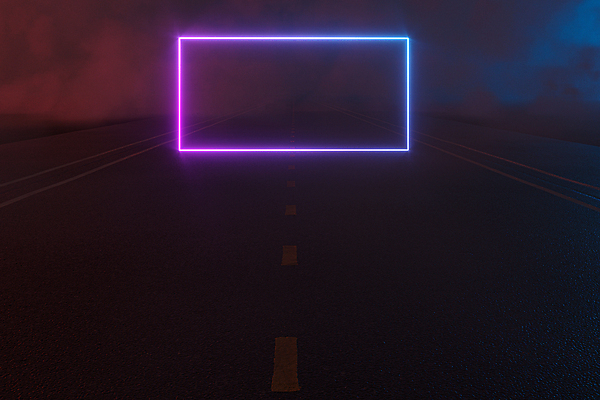 포토 JPG 해외이미지 백그라운드 추상 사람없음 그래픽 3D 고속도로 네온 직사각형 해외포토 도형 도로 무늬 디지털합성 파일형식 이미지허브