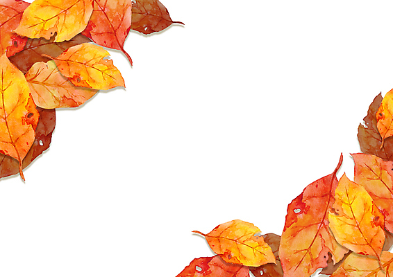 JPG 해외이미지 식물 단풍 잎 일러스트 붓터치 수채화 사람없음 그림 번짐 해외일러스트 파일형식 효과 이미지허브