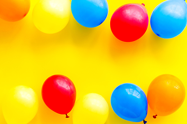 포토 JPG 해외이미지 백그라운드 사람없음 노란색 축하 풍선 카피스페이스 해외포토 컬러 컨셉 공백 파일형식 이미지허브