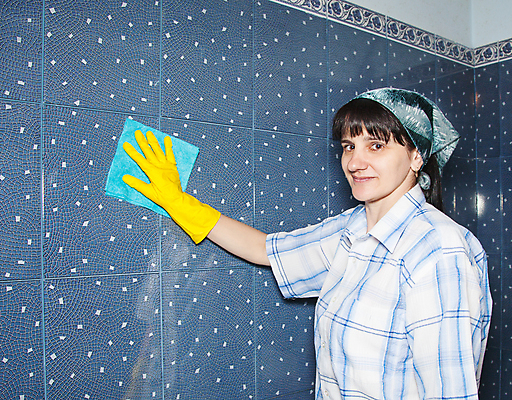 포토 JPG 해외이미지 백인 1 손 여자 장갑 가사 주택 손바닥 한명 미소 방 젖음 욕실 업무 빨래 청소 타일 예방 주부 돌봄 위생관리 해외포토 서양인 잡화 모션 표정 관리 사람 건물 신체부위 작업 파일형식 이미지허브