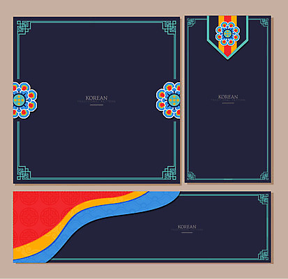 한국문화 한국전통 패턴 일러스트 사람없음 컬러풀 전통무늬 전통문양 화려 와당문양 오방색 와당 국내일러스트 AI파일 동양문화 전통 문양 컬러 컨셉 무늬 한국 파일형식 벡터