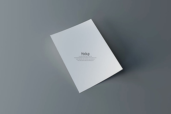 PSD 편집이미지 포스터 종이 회색배경 팜플렛 사람없음 한개 3D소스 3D 디지털합성 목업 편집3D 1 백그라운드 회색 파일형식