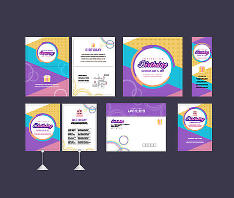템플릿 배너 배너템플릿 이벤트 사람없음 선물상자 컬러풀 파티 현수막 생일파티 생일 생일케이크 엽서 초대장 약도 소봉투 행사세트 행사템플릿 AI파일 기념일 컬러 지도 편지봉투 카드_감사 선물 상자 케이크 편지 파일형식 벡터