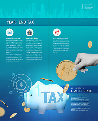 PSD 템플릿 표지디자인 북디자인 손 출판디자인 내지 리플렛 돈 2단접지 주택 빌딩 팜플렛 신체부위 파란색 달러 동전 돼지저금통 잡기 도시 금화 세금 연말정산 금융의날 이미지템플릿 컬러 모션 사람 건물 경제 저금통 재산 황금 파일형식 법정기념일