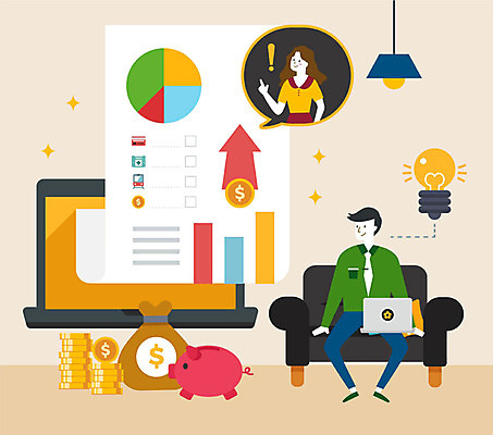 전신 여자 남자 화살표 말풍선 돈 일러스트 그래프 조명 사람 앉기 상반신 성인 두명 노트북 소파 달러 모니터 돼지저금통 느낌표 돈다발 문서 금화 세금 체크리스트 연말정산 소득공제 금융의날 국내일러스트 AI파일 기호 의자 모션 경제 전자제품 컴퓨터 저금통 재산 황금 파일형식 벡터 법정기념일