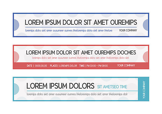 템플릿 배너 배너템플릿 가로배너 사람없음 빨간색 원형 아치 청록색 배너세트 이미지템플릿 AI파일 도형 컬러 가로 세트 파일형식 벡터
