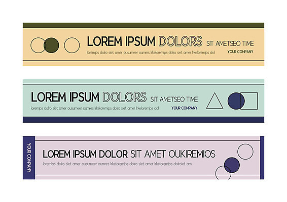 템플릿 배너 배너템플릿 가로배너 분홍색 사람없음 초록색 사각형 원형 삼각형 배너세트 이미지템플릿 AI파일 도형 컬러 가로 세트 파일형식 벡터