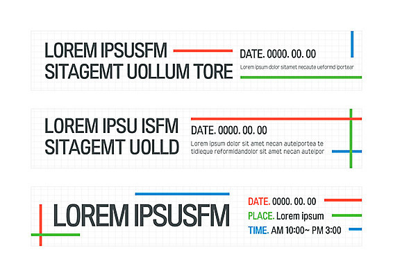 템플릿 배너 배너템플릿 가로배너 선 사람없음 초록색 파란색 주황색 흰색 격자 배너세트 이미지템플릿 AI파일 컬러 무늬 가로 세트 파일형식 벡터