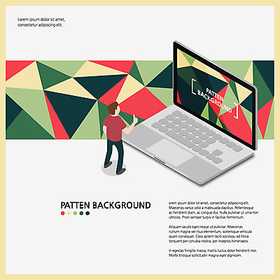 전신 남자 백그라운드 패턴 일러스트 한명 사람 성인 노트북 패턴백그라운드 성인남자한명만 국내일러스트 AI파일 1 무늬 전자제품 남자한명만 성인남자만 파일형식 벡터